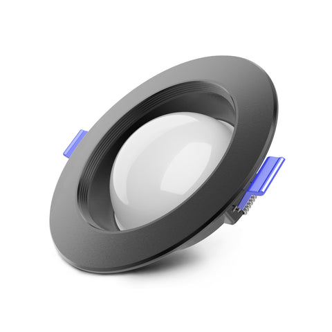 Spotlight Led Saturno Trilux 12W. Negro.